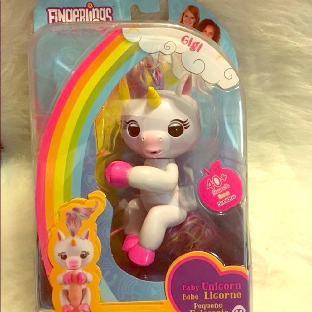 Sealed Finglerlings Baby Unicorn GiGi Rare!!